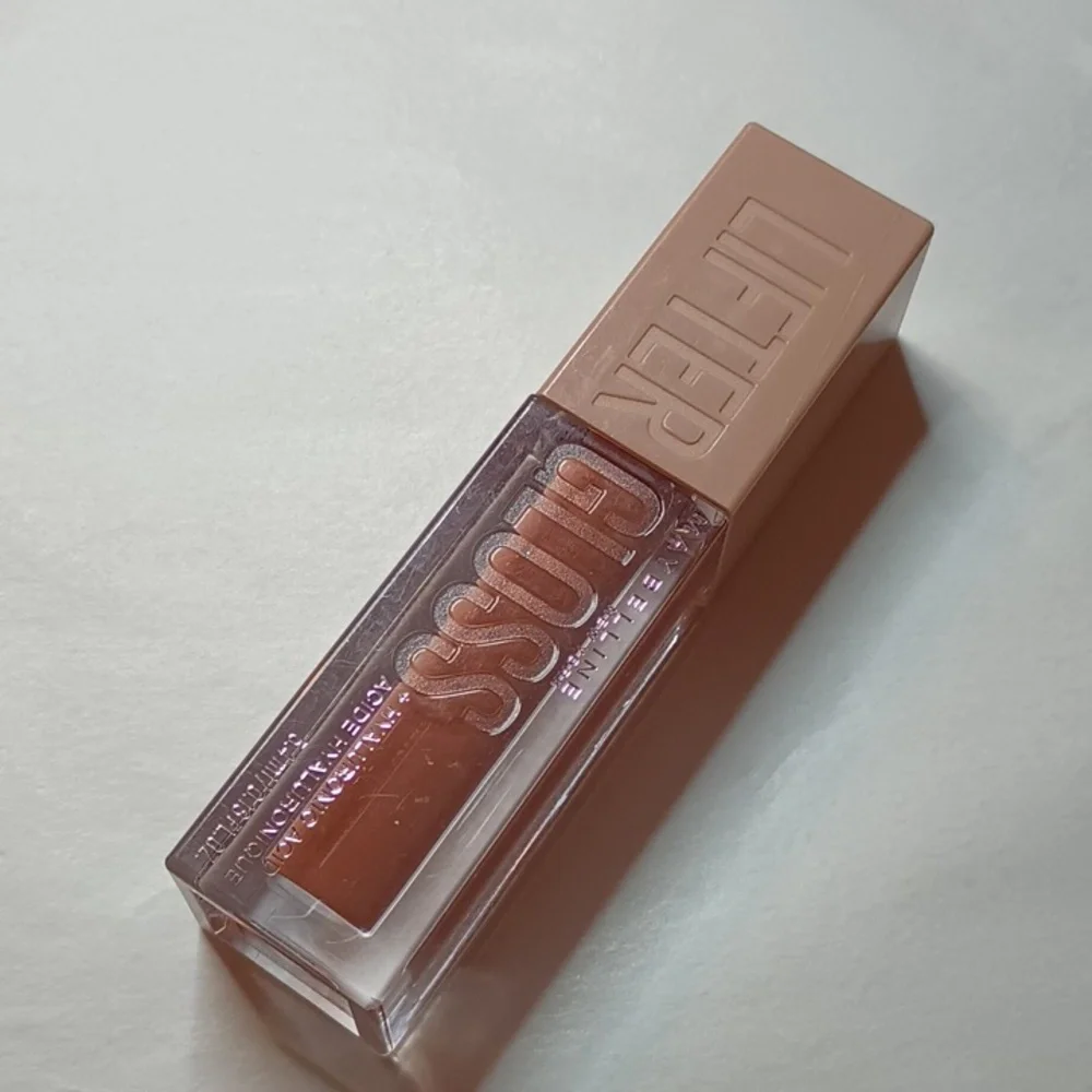 Maybelline Lifter Lip Gloss, Hydrating Lip Gloss High Shine 007 Amber